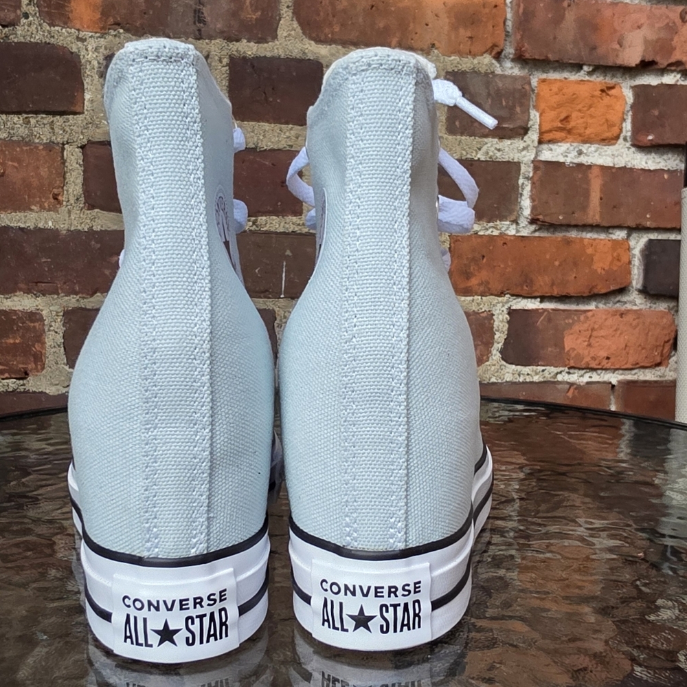 Converse Blue Ankle Booties with Iconic Logo - Picture 3 of 4